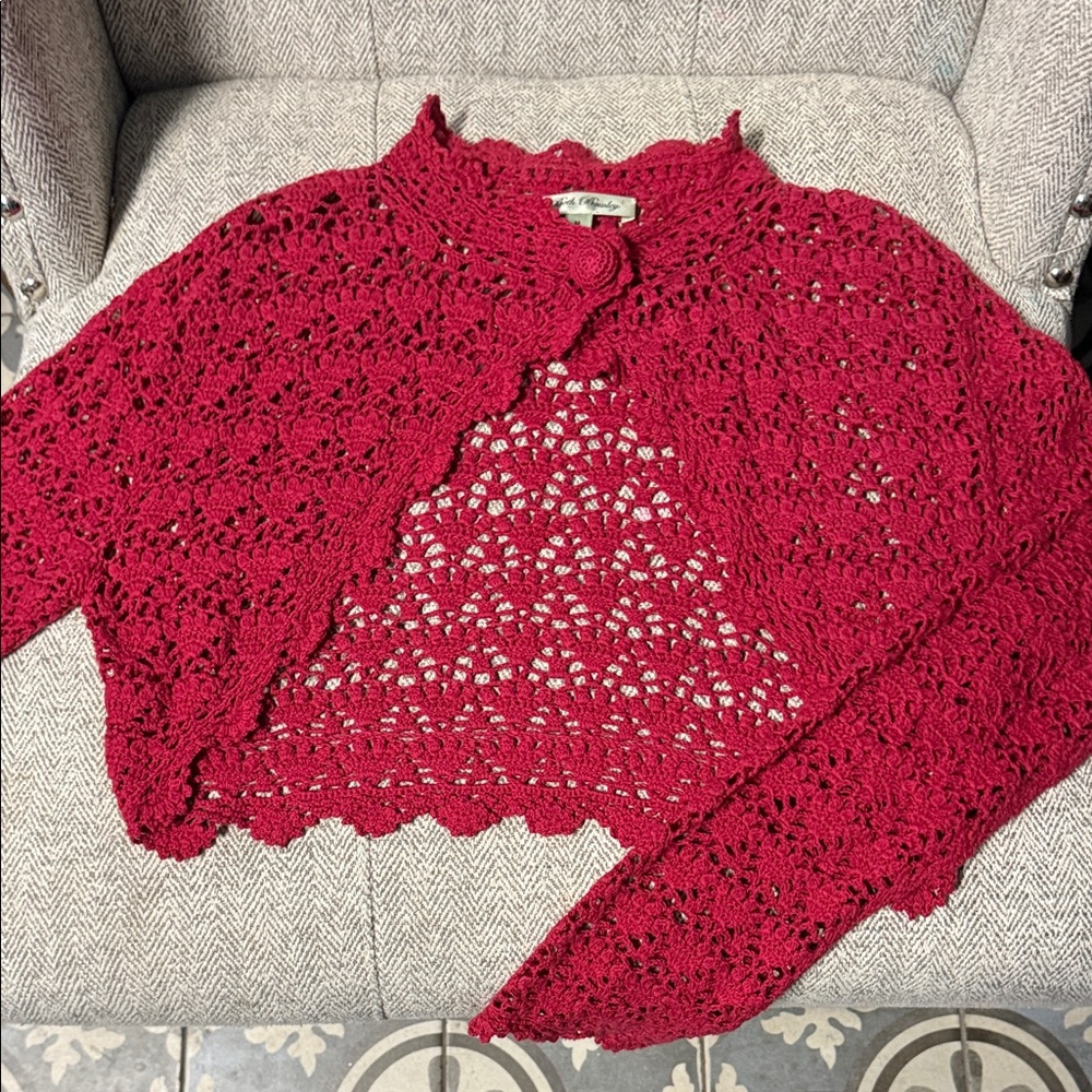 Crochet bolero